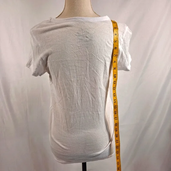 Chaser White Rainbow Peace Logo Short Sleeve T-shirt - Picture 4 of 4